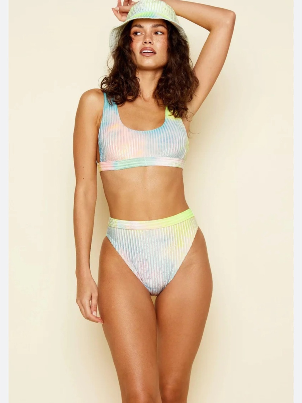 EUC Dippin Daisies Tie Dye Bikini XL